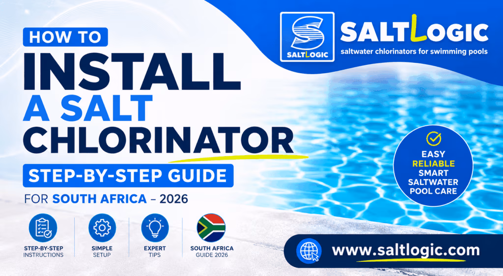 How to install a salt chlorinator - SALTLOGIC