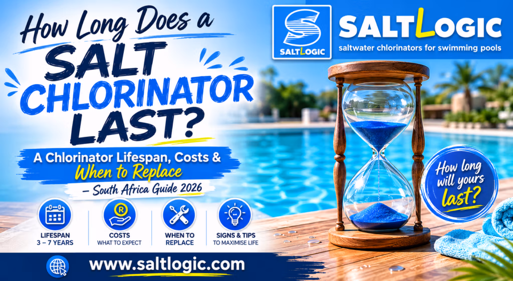 SALTLOGIC chlorinators - how long does a chlorinator last